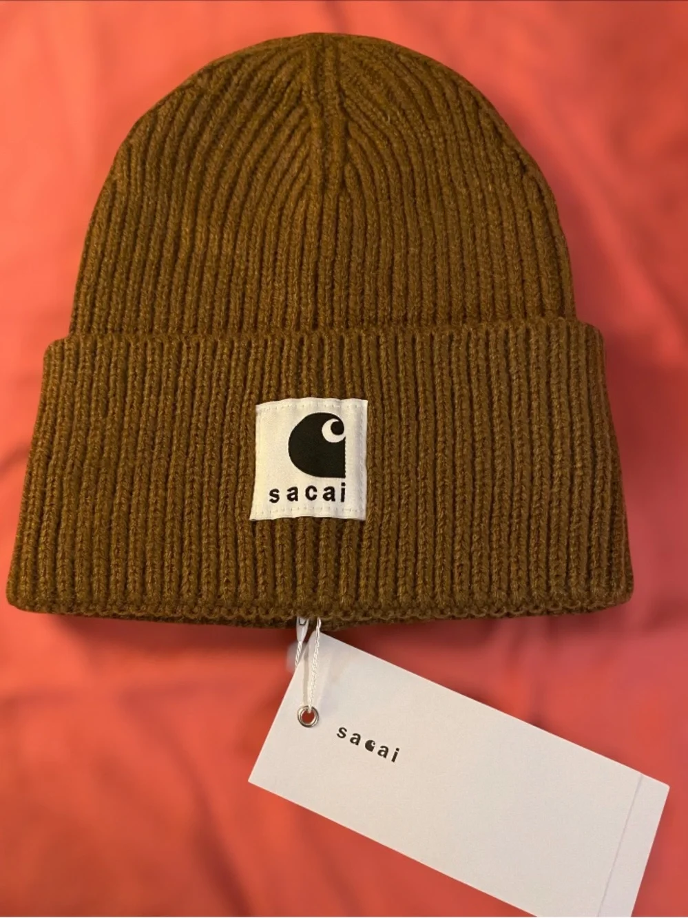 SACAI × Carhartt WIP Wool Knit Beanie&Wool Knit Neck Warmer D